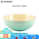 酷彩（Le Creuset）炻瓷创意沙拉水果菜盘家用多功能碗 15cm青羽色-无原厂包装