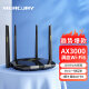 水星（MERCURY） WiFi6 AX3000全千兆无线路由器 5G双频高速wifi穿墙 网络家用智能游戏mesh路由X30G