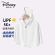 迪士尼（Disney）宝宝夏季外出防晒披肩斗篷婴儿透气防晒衣超萌可爱防紫外线衣服 白色 均码（1-3岁）