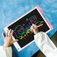 液晶手写板 8.5 10 12英寸儿童画板涂鸦写字板 电子绘画板小黑板 10英寸彩色款【粉色】