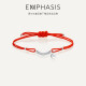 周生生旗下品牌EMPHASIS艾斐诗 宇系列 18K白色黄金钻石手链90732B 21厘米
