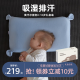 艾茵美（oinme）儿童枕头0到1-3岁3-6岁幼儿园一岁以上宝宝记忆棉学生枕婴儿四季 T3段-莫代尔蓝【0-10岁】安抚