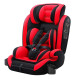 CARMIND汽车儿童安全座椅车载可折叠简易宝宝座椅9月-12岁婴儿座椅 中国红（安全带版）
