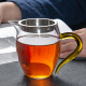 雅集玻璃公道杯带过滤  加厚耐热分茶器家用茶海茶具配件