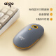爱国者（aigo）M310黑糖色 无线鼠标 蓝牙三模鼠标 轻音鼠标 三档DPI调节办公笔记本电脑通用蓝牙5.0