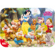 迪士尼(Disney)白雪公主100片铁盒木质拼图玩具 儿童拼图玩具女孩(古部拼图)11DF2424生日礼物礼品送宝宝