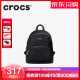 卡骆驰（crocs） 网红小背包女 2019秋冬新款欧美时尚经典黑色旅行双肩包女 潮流休闲书包 黑色