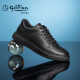 金利来（goldlion）男鞋男士休闲鞋时尚简约舒适透气轻便板鞋G539330338AAA黑色43