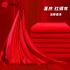 一居尚品 【支持定制】红布料喜事红布新年中国风面料抓周红绸布 1.5*2米