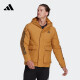 阿迪达斯 ADIDAS 男子 户外系列 HOODED JACKET 运动 棉服 HG8723 S码