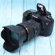 佳能EOS 7D高清单反相机中高端新款旅游套机7D 佳能7D机身+24-105红圈镜头 套餐三