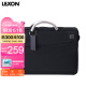 乐上（LEXON）手提包男15.6英寸笔记本包电脑包公事包时尚休闲公文包蓝黑色
