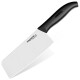 美瓷（MYCERA） 陶瓷刀 家居日常使用陶瓷刀 超薄锋利厨房用刀6.5寸大菜刀 （带刀鞘） 黑色