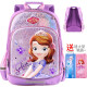 迪士尼小学生书包苏菲亚女孩1-2-4年级 女童双肩儿童背包 苏菲亚紫色