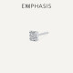 EMPHASIS艾斐诗Mystique「密」系列18K金钻石单边耳钉90918E18kw预订