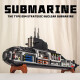 星密途兼容乐高积木高难度巨大型战略核潜水艇儿童男孩拼装玩具模型 094型战略核潜艇1490颗粒 8-12岁节生日礼物