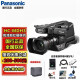 松下（Panasonic） HC-MDH3GK 高清摄像机 专业肩扛式 婚庆 会议 课程直播 官方标配 黑色