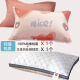 花熙雨（Huaxiyu）（纯棉枕套+枕芯）纯棉单人枕芯枕头套装 学生宿舍单个枕头加枕套 惊喜派对(枕套1件+枕芯1件)