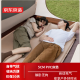 京东京造 自动充气床垫 单人 5cm气垫户外露营野餐垫充气床垫打地铺气垫床