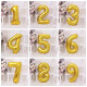 黛莉嘉尔16寸数字0-9都有铝膜数字气球生日产景布置装饰气球男女孩大号