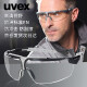 uvex护目镜骑行防护眼镜透明防雾挡风防尘防风沙运动打磨防护眼镜男女通用9190175 