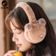 咕咕象（guguxiang）耳罩冬季耳套保暖耳包冬天耳暖女生护耳朵儿童耳捂可爱女士护耳套 咖色1个（82010）