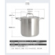 维乐仕（vcileshi）Deluxe德纳斯18/10不锈钢高深汤锅大容量炖煮锅电磁炉通用 德纳斯24cm汤锅