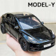 XLG特斯拉modelY合金车模型玩具车大号男孩仿真汽车收藏摆件儿童礼物 1:24特斯拉modelY-黑色