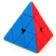 圣手 金字塔魔方玩具比赛专用异型魔方儿童玩具送教程 彩色六一儿童节礼物