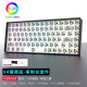 黑吉蛇DK84套件机械键盘RGB光无线2.4G有线蓝牙三模热插拔轴游戏电竞家用办公商务便携外设LOL 黑色（RGB）套件