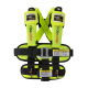 艾适（RideSafer）进口美国安全座椅GEN5儿童穿戴式便携式简易可折叠增高垫3-12岁 动感黄（小号）