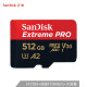 闪迪（SanDisk）TF（MicroSD）存储卡 U3 V30  C10 4K 移动版内存卡tf卡 512GB A2 至尊超极速移动版 170M/S