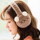 咕咕象（guguxiang）冬季耳罩保暖耳套耳包冬天耳暖女生护耳朵儿童耳捂可爱女士护耳套 咖色1个（81908）