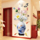 3D立体墙贴中国风自粘卧室客厅玄关墙面装饰贴纸背景墙贴画墙纸 18.艺术花瓶 特大