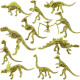 动物考古恐龙化石恐龙骨头恐龙骨架模型骨骼玩具翼霸王三角龙 12款大号骨架《15厘米左右》