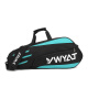 YWYAT 羽毛球包系列单肩多功能羽毛球带独立鞋仓网球运动包 C201黑蓝色三支装(无独立鞋仓)