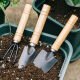 恰好时光 园艺工具小三件套园艺铲迷你园艺工具三件套 多肉植物套装种花盆栽工具