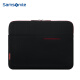 Samsonite/新秀丽电脑包 平板电脑内胆包13.3英寸IPAD苹果保护套U37 黑红色