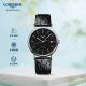 浪琴（LONGINES）瑞士手表 时尚系列 机械皮带男表 L49214522