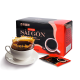 西贡（SAGOCOFFEE）黑咖啡60g/盒 无蔗糖特浓健身咖啡低脂速溶美式咖啡粉盒装 黑咖啡盒装60g（2g*30包）
