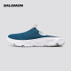 萨洛蒙（Salomon）男款 户外运动休闲舒适减震便捷舒缓恢复鞋 REELAX SLIDE 6.0 深灰蓝 471123 7.5  (41 1/3)