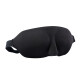 C&C 3D立体眼罩 轻薄透气遮光眼罩柔软舒适护眼 旅行午休睡眠男女眼罩 黑色