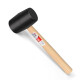 拓为（Tactix）橡胶锤子无弹力锤安装锤检验锤塑胶锤ONSITE706813