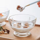 LA ROCHERE法国进口复古玻璃甜品碗果蔬沙拉碗水果碗冰激凌碗碗具餐具玻璃碗 拿破仑玻璃碗/600ml