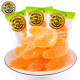 徐福记橘子糖软糖果汁橡皮糖大桔瓣糖500g(约26块)新年糖果零食