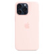 Apple/苹果 iPhone 15 Pro Max 专用 MagSafe 硅胶保护壳-亮粉色  保护套 手机套 手机壳