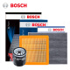 博世(BOSCH)三滤套装空调滤芯+空气滤芯+机油滤芯/滤清器(适用于别克昂科威1.5T/2.0L)