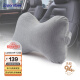 paratex泰国原芯进口天然乳胶枕头 成人出差旅行颈椎枕 汽车头枕 94%含量