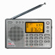 德生（Tecsun） PL-380英语四六级考试指定收音机数字调谐校园广播可以充电带耳机半导体 灰色(标配含耳机保护套天线）