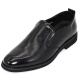 日泰（RITAI）男鞋2023年新款英伦风商务正装皮鞋休闲真皮厚底尖头男士单鞋 黑色2423A23575A 41